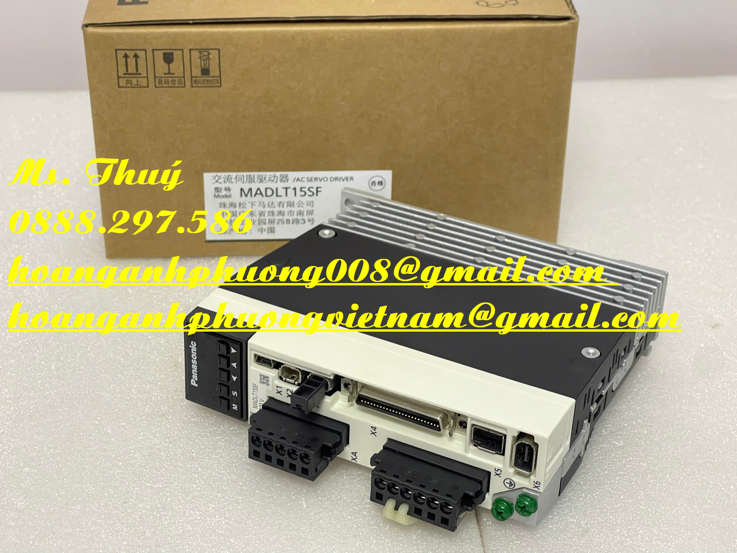 Hàng nhập - Servo driver MADLT15SF - Chuyên hàng Panasonic